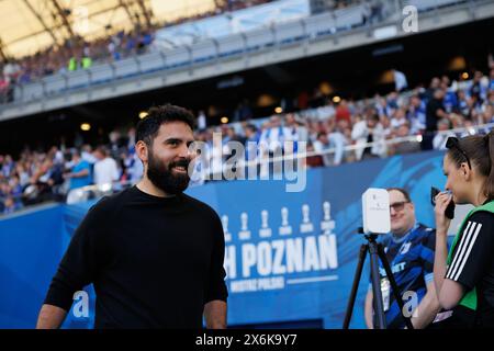 Goncalo Feio allenatore del Legia Warszawa visto durante la partita PKO BP Ekstraklasa tra Lech Poznan e Legia Warszawa all'Enea Stadium. Punteggi finali; Lech Poznan 1: 2 Legia Warszawa. Foto Stock