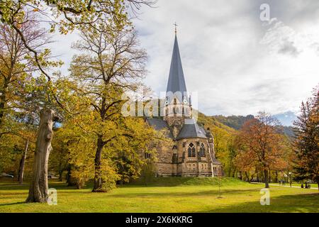 Chiesa di San Pietro a Thale, Harz, Sassonia-Anhalt, Germania Foto Stock