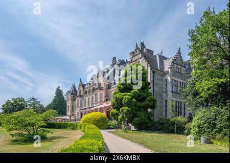 Friedrichshof Palace, Schlosshotel Kronberg, Kronberg im Taunus, Taunus, Assia, Germania Foto Stock