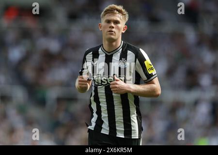 Lewis Hall of Newcastle - Newcastle United V Brighton & Hove Albion, Premier League, St James' Park, Newcastle upon Tyne, Regno Unito - 11 maggio 2024 solo uso editoriale - si applicano restrizioni DataCo Foto Stock