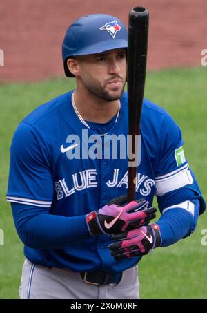 Baltimora, Stati Uniti. 15 maggio 2024. BALTIMORE, MD - 15 MAGGIO: Durante una partita della MLB tra i Baltimore Orioles e i Toronto Blue Jays, il 15 maggio 2024, all'Orioles Park di Camden Yards, a Baltimora, Maryland. (Foto di Tony Quinn/SipaUSA) credito: SIPA USA/Alamy Live News Foto Stock