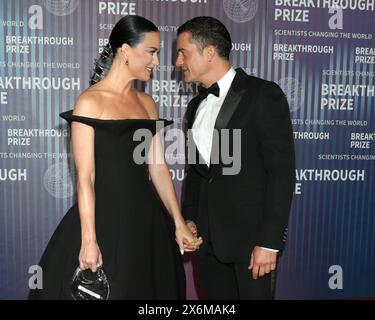 10° Annual Breakthrough Prize Ceremony presso l'Academy Museum of Motion Pictures il 13 aprile 2024 a Los Angeles, CA con: Katy Perry, Orlando Bloom dove: Los Angeles, California, Stati Uniti quando: 13 aprile 2024 Credit: Nicky Nelson/WENN Foto Stock