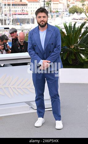 Tom Burke partecipa alla photocall "Furiosa: A Mad Max Saga" durante il 77° Festival di Cannes, in Francia. Data foto: Giovedì 16 maggio 2024. Foto Stock