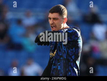 Brighton e Hove, Regno Unito. 15 maggio 2024. Il Djordje Petrović del Chelsea si riscalda durante la partita di Premier League all'AMEX Stadium, Brighton e Hove. Il credito per immagini dovrebbe essere: Paul Terry/Sportimage Credit: Sportimage Ltd/Alamy Live News Foto Stock