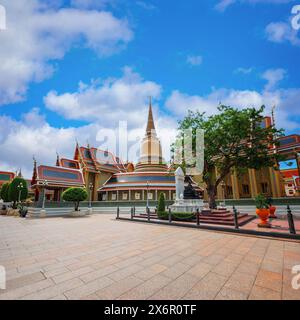 Bangkok, Thailandia - dicembre 25 2023: Wat Ratchabophit Sathit Maha Simaram Ratchaworawihan Foto Stock