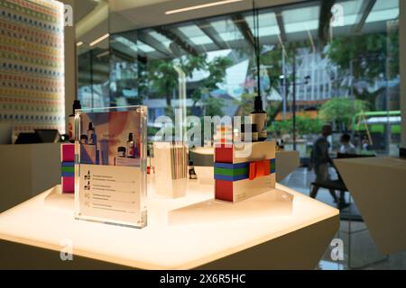 SINGAPORE - 06 NOVEMBRE 2023: Prodotti razionali in mostra all'interno del Tang Plaza di Singapore. Foto Stock