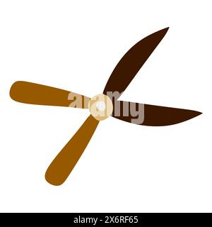 Cesoie da giardinaggio. Icona a colori delle forbici da giardino. Illustrazione del vettore utensile. Attrezzature per la coltivazione di piante Flat Cartoon Graphic Art Strumento agricolo per Illustrazione Vettoriale