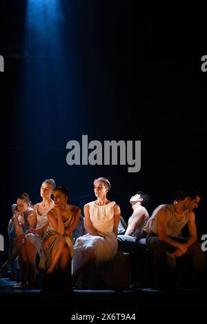 Londra, Regno Unito. 16 maggio 2024. I membri dello Scottish Ballet eseguono Un tram chiamato Desire al Sadler's Wells Theatre di Londra. Crediti: Katie Collins/EMPICS/Alamy Live News Foto Stock