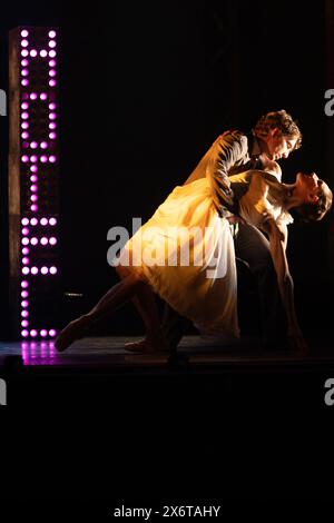 Londra, Regno Unito. 16 maggio 2024. Blanche interpretata da Marge Hendrick si esibisce in Un tram chiamato Desire dello Scottish Ballet al Sadler's Wells Theatre di Londra. Crediti: Katie Collins/EMPICS/Alamy Live News Foto Stock