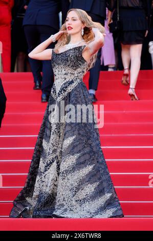 Meryem Sarah Uzerli bei der Premiere des Kinofilms 'Megalopolis' auf dem Festival de Cannes 2024 / 77. Internationale Filmfestspiele von Cannes im Palais des Festivals. Cannes, 16.05.2024 Foto Stock