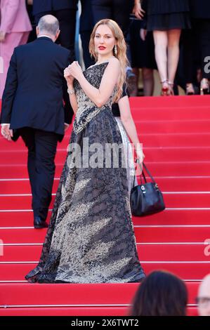 Meryem Sarah Uzerli bei der Premiere des Kinofilms 'Megalopolis' auf dem Festival de Cannes 2024 / 77. Internationale Filmfestspiele von Cannes im Palais des Festivals. Cannes, 16.05.2024 Foto Stock