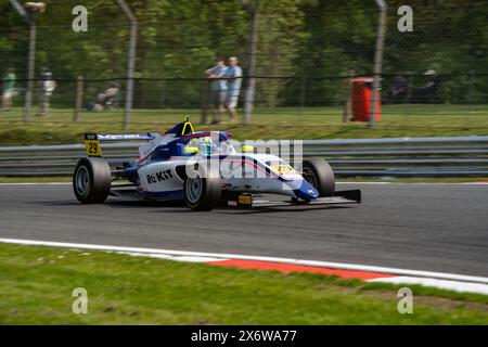 August RABER 29 Xcel Motorsport Qualifying Brands Hatch Indy a Brands Hatch Indy, Longfield, Inghilterra, l'11 maggio 2024. Foto di Chris Williams. Editori Foto Stock