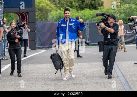 Imola, Italia, 16 maggio, Esteban Ocon, dalla Francia gareggia per Alpine. L'allestimento, round 07 del campionato di Formula 1 2024. Crediti: Michael Potts/Alamy Live News Foto Stock