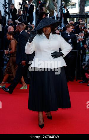 Festival de Cannes - Megapolis Premiere Yseult bei der Premiere vom Megalopolis im Rahmen der 77. Internationalen Filmfestspiele von Cannes 2024 im Palais des Festivals a Cannes, 16.05.2024. *** Festival de Cannes Megapolis Premiere Yseult alla prima di Megalopolis nell'ambito del Festival Internazionale di Cannes 77 2024 al Palais des Festivals di Cannes il 16 05 2024 Copyright: XEventpressxKochanx Foto Stock