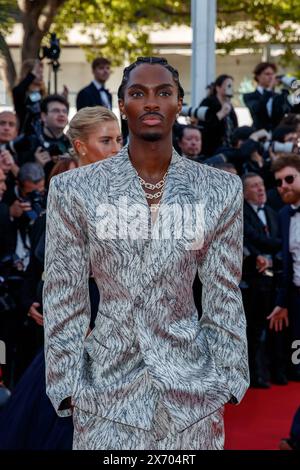 Festival de Cannes - Megapolis Premiere Alton Mason bei der Premiere vom Megalopolis im Rahmen der 77. Internationalen Filmfestspiele von Cannes 2024 im Palais des Festivals a Cannes, 16.05.2024. *** Festival de Cannes Megapolis Premiere Alton Mason alla prima di Megalopolis come parte del Festival Internazionale di Cannes 77 2024 al Palais des Festivals di Cannes il 16 05 2024 Copyright: XEventpressxKochanx Foto Stock