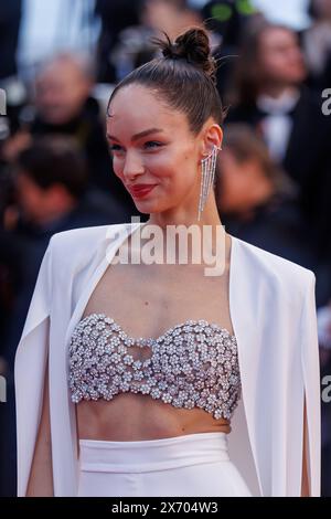 Festival de Cannes - Megapolis Premiere Luma Grothe bei der Premiere vom Megalopolis im Rahmen der 77. Internationalen Filmfestspiele von Cannes 2024 im Palais des Festivals a Cannes, 16.05.2024. *** Festival de Cannes Megapolis Premiere Luma Grothe alla prima di Megalopolis come parte del Festival Internazionale di Cannes 77 2024 al Palais des Festivals di Cannes il 16 05 2024 Copyright: XEventpressxKochanx Foto Stock