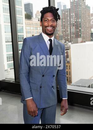 Jon Batiste partecipa al 36° National Equal Justice Awards Dinner di LDF al Glasshouse di New York il 16 maggio 2024 Foto Stock