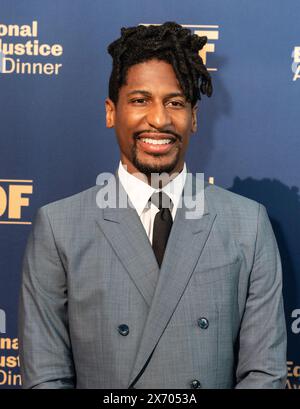 Jon Batiste partecipa al 36° National Equal Justice Awards Dinner di LDF al Glasshouse di New York il 16 maggio 2024 Foto Stock