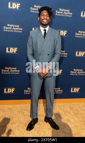 New York, Stati Uniti. 16 maggio 2024. Jon Batiste partecipa al 36° National Equal Justice Awards Dinner di LDF al Glasshouse di New York il 16 maggio 2024. (Foto di Lev Radin/Sipa USA) credito: SIPA USA/Alamy Live News Foto Stock