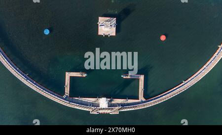 Geelong, Australia. La città regionale del lungomare di Geelong. Foto Stock