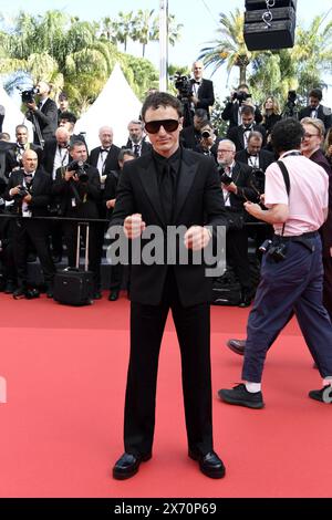 Franz Rogowski bei der MEGALOPOLIS Premiere bei den 77 th Filnfestspielen a Cannes 16.05.2024 *** Franz Rogowski alla MEGALOPOLIS premiere al 77° Festival di Cannes 16 05 2024 Foto Stock