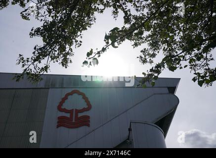 Foto del file datata 28-08-2022 di Una vista all'esterno dello stadio. Il viaggio di Forest a Everton il 21 aprile fu soprannominato il derby PSR, ma fu anche in quella fase uno scontro cruciale nella battaglia per la sopravvivenza. I Toffees ottennero tre punti cruciali dopo i gol di Idrissa Gueye e Dwight McNeil. Data di pubblicazione: Venerdì 17 maggio 2024. Foto Stock