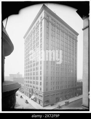 Nicholas Building, Toledo, Ohio, Title from jacket., 'G 4378' on negative., Detroit Publishing Co. No 039013., Gift; State Historical Society of Colorado; 1949, uffici. , Stati Uniti, Ohio, Toledo. Foto Stock