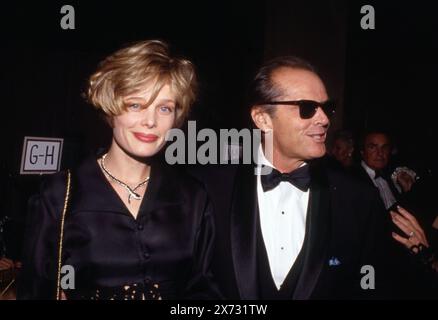 Jack Nicholson e Rebecca Broussard ottobre 1990 crediti: Ralph Dominguez/MediaPunch Foto Stock