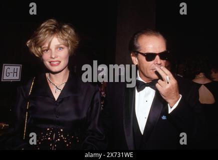 Jack Nicholson e Rebecca Broussard ottobre 1990 crediti: Ralph Dominguez/MediaPunch Foto Stock