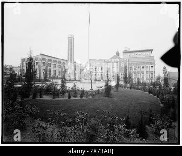 College of the City of New York, il campus, New York, N.Y., titolo da giacca. "g 9269" in negativo. Detroit Publishing Co. n. 500725., Gift; State Historical Society of Colorado; 1949, Università e college. , Strutture educative. , Stati Uniti, New York (Stato), New York. Foto Stock