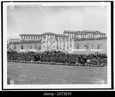 Carnegie Technical Institute Carnegie Mellon University, Pittsburgh, Pa., "G 6103" su negativo., Detroit Publishing Co. N.. 071364., Gift; State Historical Society of Colorado; 1949, Università e college. , Strutture educative. , Stati Uniti, Pennsylvania, Pittsburgh. Foto Stock