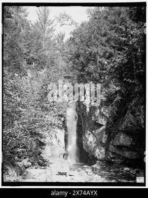 Cascate di Song, monte Ossipee Park, Lake Winnipesaukee, N.H., Title and date from Detroit, Catalogue P (1906)., '2980 B' on negative., Detroit Publishing Co. No 018960., Gift; State Historical Society of Colorado; 1949, Waterfalls. , Stati Uniti, New Hampshire, Ossipee Mountain. , Stati Uniti, New Hampshire, Ossipee Park. Foto Stock