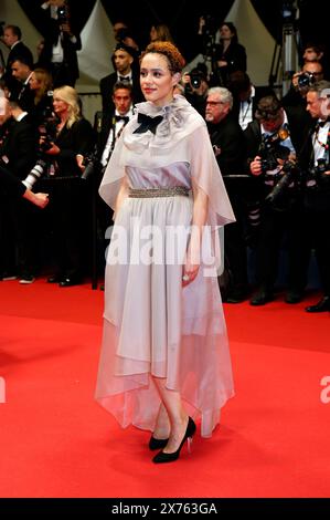 Nathalie Emmanuel bei der Premiere des Kinofilms 'Oh, Canada' auf dem Festival de Cannes 2024 / 77. Internationale Filmfestspiele von Cannes im Palais des Festivals. Cannes, 17.05.2024 Foto Stock