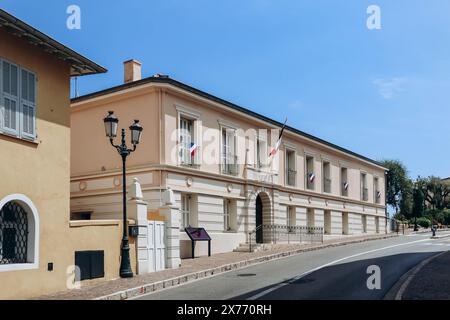 Beaulieu sur Mer, Francia - 30 luglio 2023: Municipio di Beaulieu-sur-Mer, nel sud della Francia Foto Stock