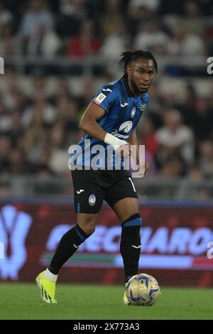 Roma, Italia. 15 maggio 2024. Ademola Lookman di Atalanta durante la finale di Coppa Italia tra Atalanta e Juventus allo Stadio Olimpico di Roma, Italia, mercoledì 15 maggio 2024. (Alfredo Falcone/LaPresse) crediti: LaPresse/Alamy Live News Foto Stock