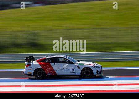 Misano Adriatico, Italie. 18 maggio 2024. 08 durante il 2° round della 2024 GT4 European Series motorizzato da Rafa Racing Club sul Misano World Circuit Marco Simoncelli, dal 17 al 19 maggio 2024 a Misano Adriatico, Italia - Photo Damien Doumergue/DPPI Credit: DPPI Media/Alamy Live News Foto Stock