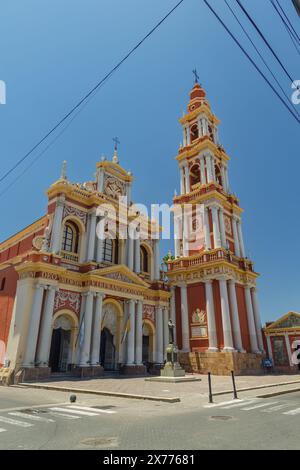 Chiesa di San Francisco nella città di Salta, Argentina. Foto Stock