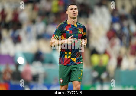 Lusail, Qatar. 28 novembre 2022. Cristiano Ronaldo durante la partita tra Portogallo e Uruguay, gruppo H, Coppa del mondo FIFA Qatar 2022. Foto Stock