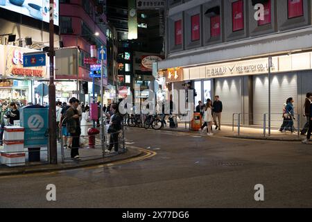 HONG KONG, CINA - 7 DICEMBRE 2023: Paesaggio urbano di Hong Kong. Foto Stock