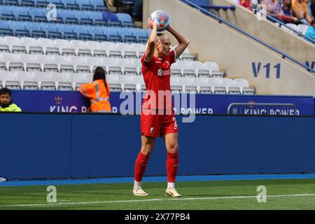 Leicester, Regno Unito. 18 maggio 2024. Leicester, Inghilterra, 18 maggio 2024: Emma Koivisto (2 Liverpool) durante la partita Barclays fa Womens Super League tra Leicester City e Liverpool al King Power Stadium, Leicester 18 maggio 2024 (Bettina Weissensteiner/SPP) crediti: SPP Sport Press Photo. /Alamy Live News Foto Stock