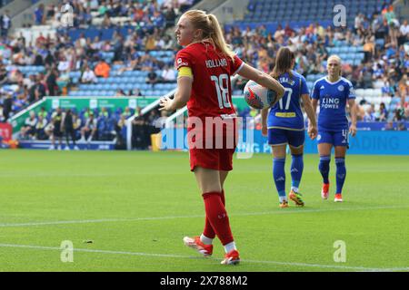 Leicester, Regno Unito. 18 maggio 2024. Leicester, Inghilterra, 18 maggio 2024: Ceri Holland (18 Liverpool) durante la partita Barclays fa Womens Super League tra Leicester City e Liverpool al King Power Stadium, Leicester 18 maggio 2024 (Bettina Weissensteiner/SPP) crediti: SPP Sport Press Photo. /Alamy Live News Foto Stock