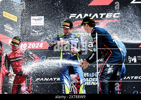 Misano, Italia. 18 maggio 2024. #46 Valentino Rossi, credito: Agenzia fotografica indipendente/Alamy Live News Foto Stock