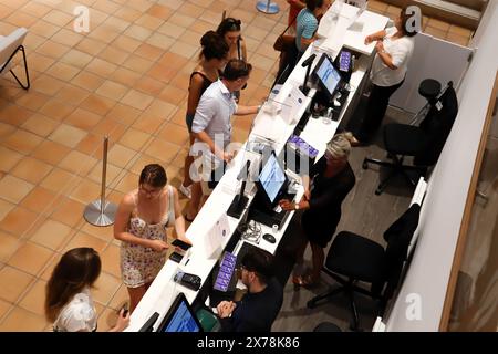 Nizza, Francia - 29 luglio 2023: Il Museo Matisse di Nizza, dedicato all'opera del pittore francese Henri Matisse. Riunisce uno dei più grandi co del mondo Foto Stock