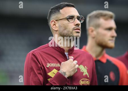 Roma, Italia. 18 maggio 2024. Antonio Sanabria del Torino durante la partita di Coppa Italia tra Atalanta BC e Juventus allo Stadio Olimpico di Roma, 15 maggio 2024. Crediti: LaPresse/Alamy Live News Foto Stock