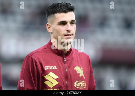 Roma, Italia. 18 maggio 2024. Alessandro Dellavalle del Torino durante la partita di Coppa Italia tra Atalanta BC e Juventus allo Stadio Olimpico di Roma, 15 maggio 2024. Crediti: LaPresse/Alamy Live News Foto Stock