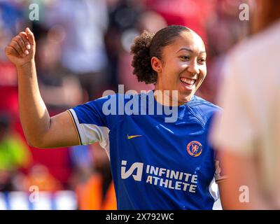 Old Trafford Stadium, Regno Unito. 18 maggio 2024. Lauren James (10 Chelsea) dopo la Barclays Women Super League tra Manchester United e Chelsea all'Old Trafford Stadium di Manchester, Inghilterra, 18 maggio 2024 | foto: Jayde Chamberlain/SPP. Jayde Chamberlain/SPP (Jayde Chamberlain/SPP) credito: SPP Sport Press Photo. /Alamy Live News Foto Stock