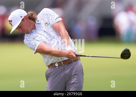 Cameron Smith dell'Australia in azione durante il terzo round del campionato PGA 2024 al Valhalla Golf Club il 18 maggio 2024 a Louisville, Kentucky. Foto Stock