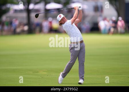 Cameron Smith dell'Australia in azione durante il terzo round del campionato PGA 2024 al Valhalla Golf Club il 18 maggio 2024 a Louisville, Kentucky. Foto Stock