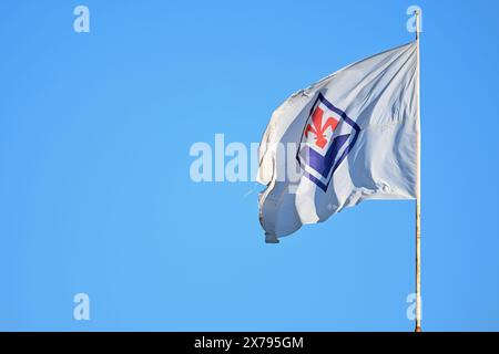 Firenze, Italia. 17 maggio 2024. Vista generale all'interno dello stadio Artemio Franchi durante ACF Fiorentina vs SSC Napoli, partita di serie A A Firenze, Italia, 17 maggio 2024 credito: Agenzia fotografica indipendente/Alamy Live News Foto Stock