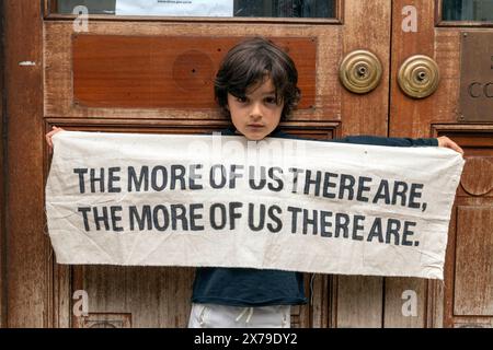 Nakba Day Mass march - Central London, UK, 18 maggio 2023: Foto Stock